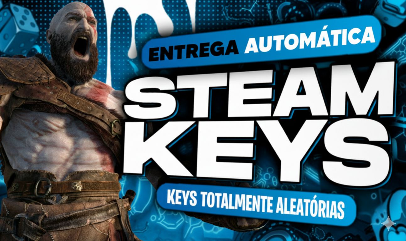 STEAM KEYS ALEATÓRIAS (ENTREGAS AUTOMATICAS)