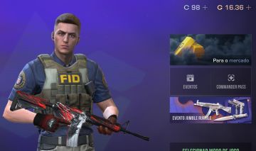 Conta Standoff Kit Vermelho + De 6k de Golds Gastos