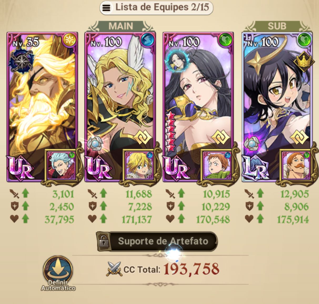 Conta com Odin 3/6