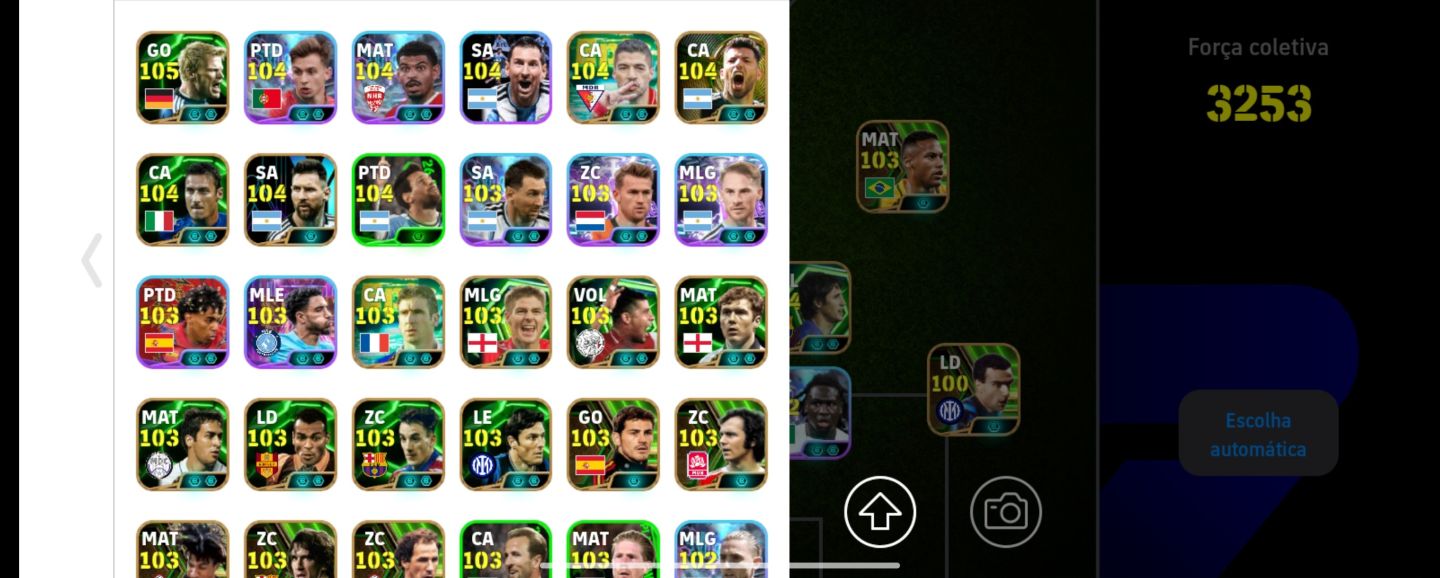 Conta de efootball braba e antiga !! (Leia a descrição)