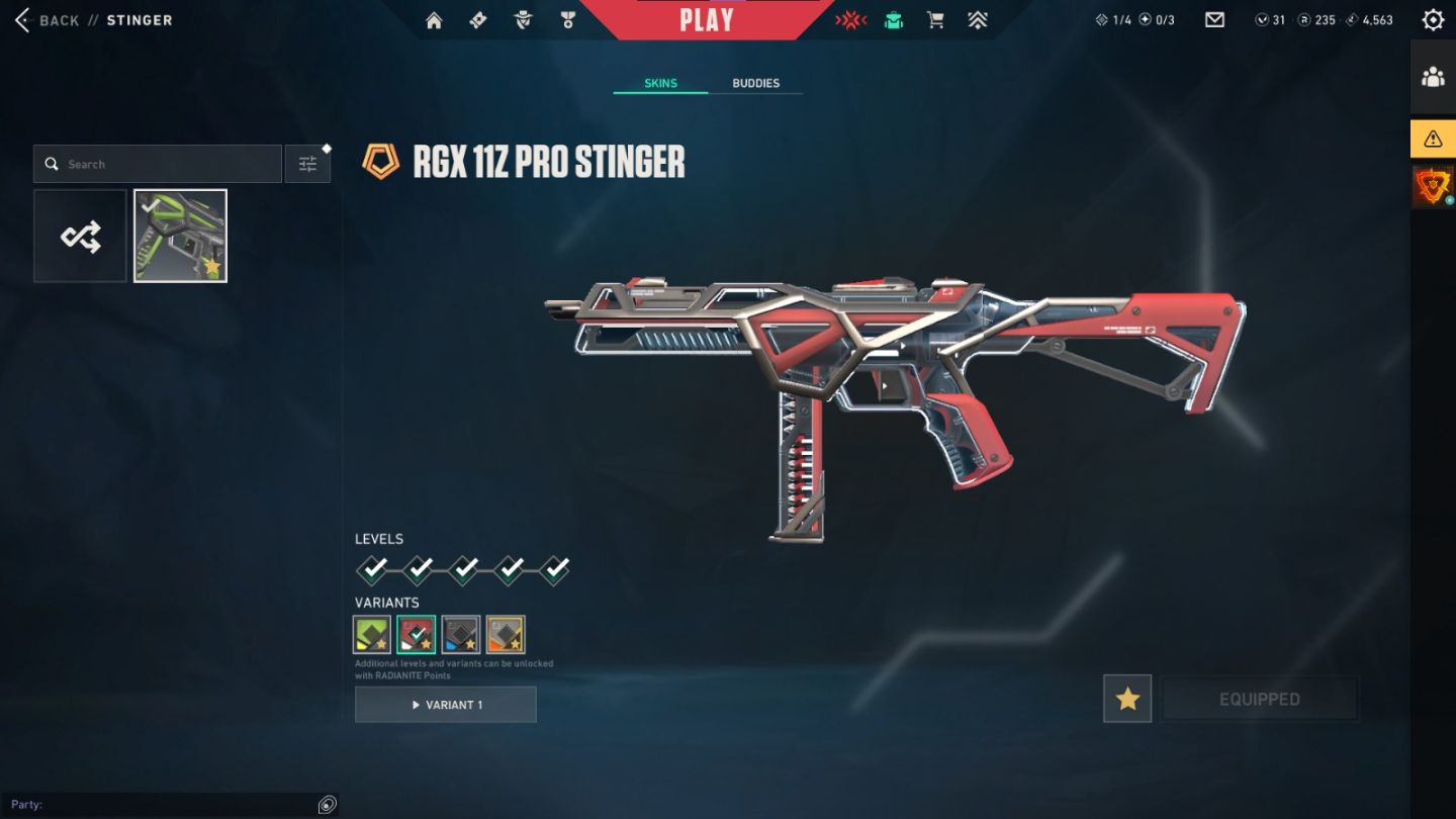 Conta de Valorant com Varias Skins | Skins Champions