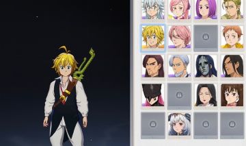 CONTA 7ds origin / MELIODAS+DIANE+KING+MANIE