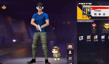 CONTA FREE FIRE LV30 | TODAS AS CAMISAS DE TIME | 2 PASSES