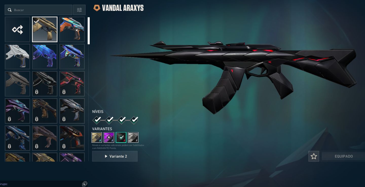 BTF SAQUEADORA, KARAMBIT ION, NARU KAMI KURONAMI, VD ION, VD ARAXYS E MAIS