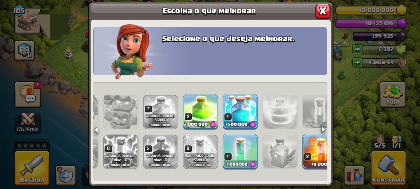 Conta Clash Of Clans full cv11