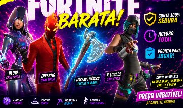 CONTA DE FORTNITE OG BARATA 2018 COM 2K5