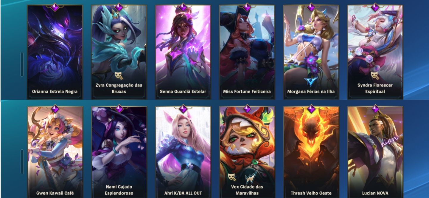CONTA WILD RFIT SUP E MID, MESTRE ||, 113 SKINS