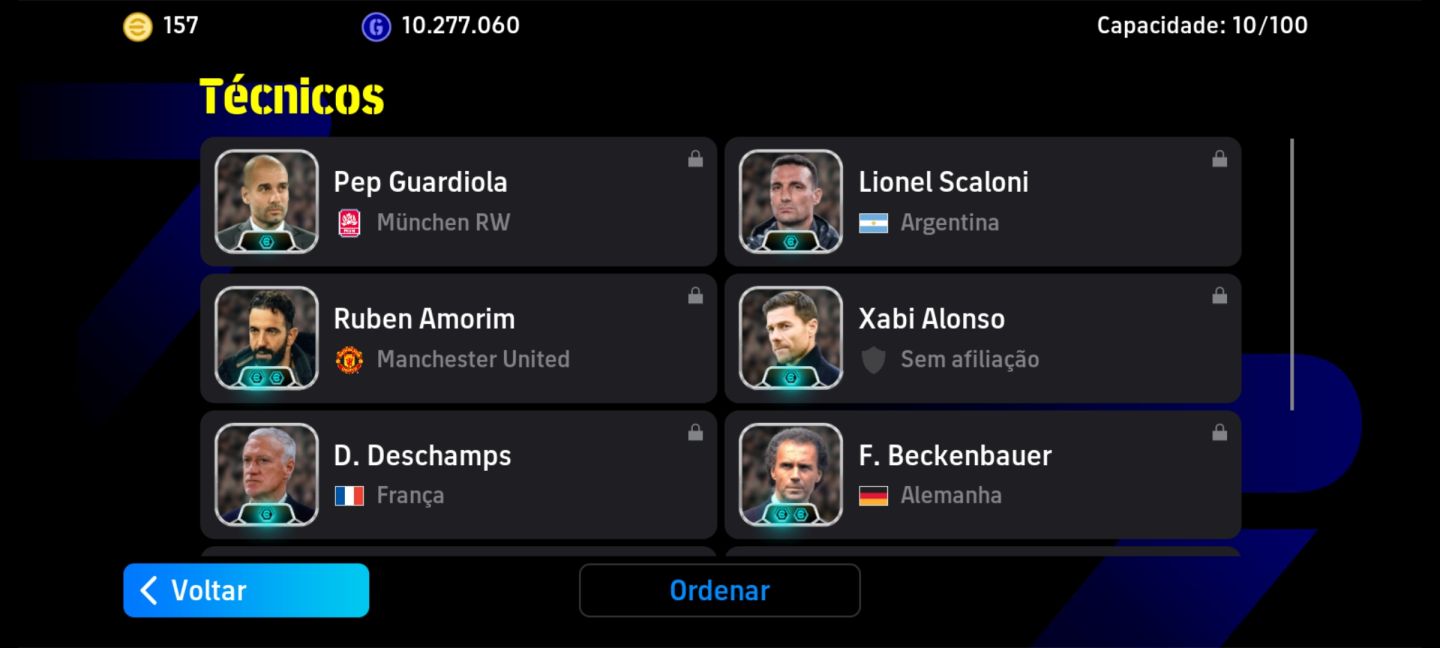 Conta braba de efootball