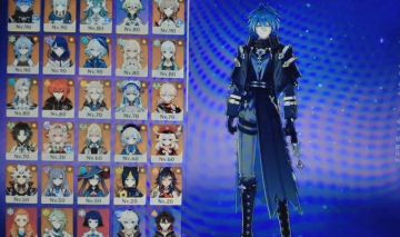 CONTA GENSHIN IMPACT NIVEL 58 FLINS, SANDRONE, INEFFA ENTRE OUTROS