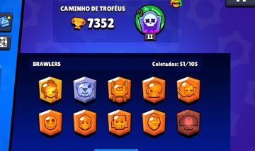 CONTA BRAWL STARS 7.3K