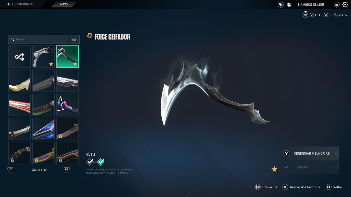Conta de valorant mt skin e chaveiro de radiante