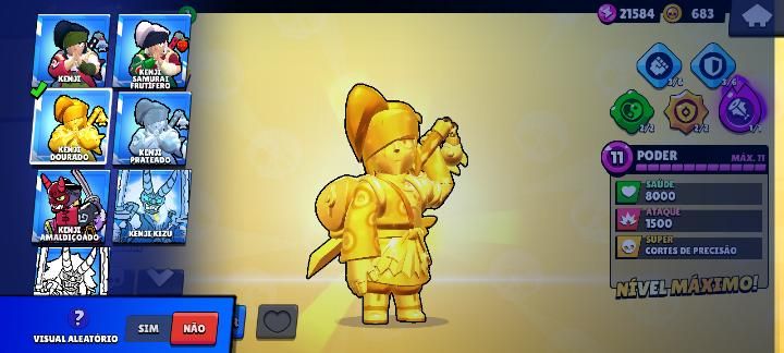 Conta rara brawl stars + conta de clash royale upada