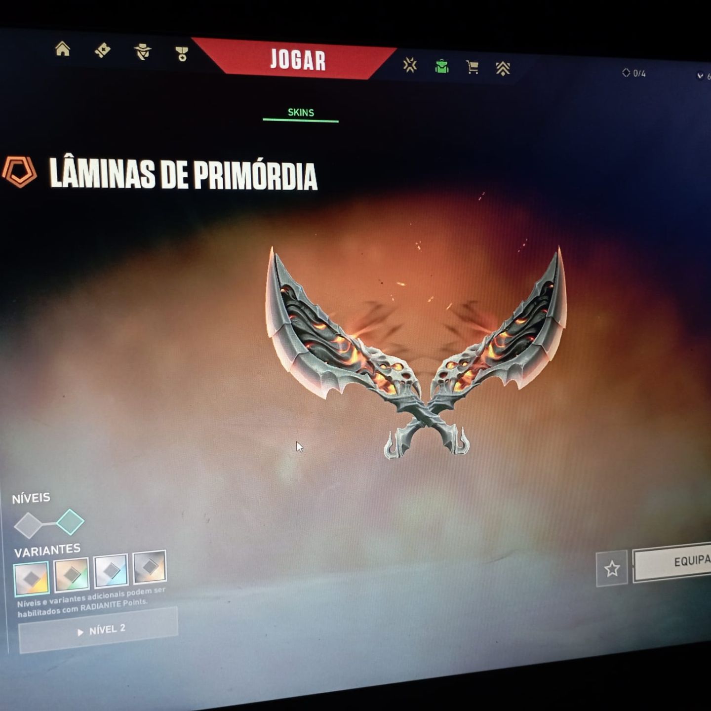 Conta de vava level 291
