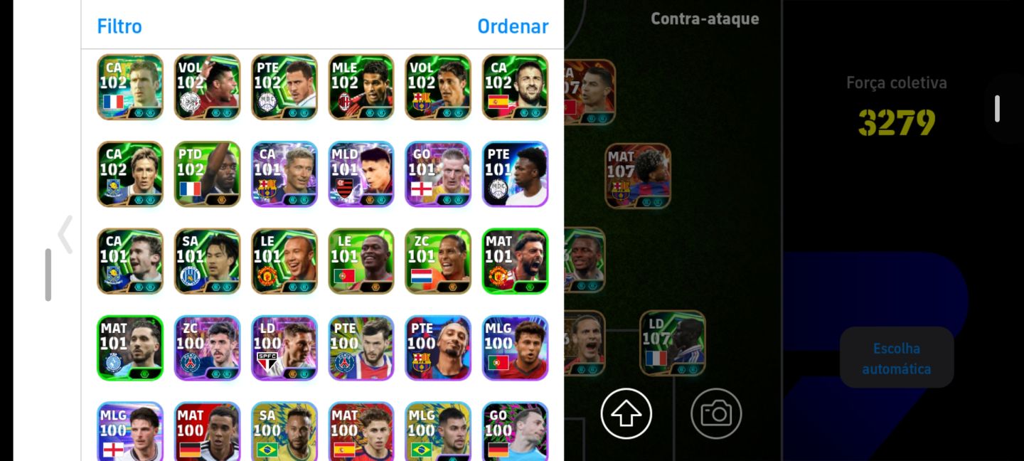Conta Full com Defesa Perfeita - Lamine Yamal, Ronaldinho, CR7.