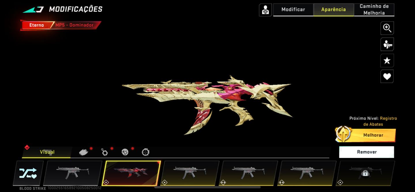 CONTA BLOOD STRIKE SKIN COM SKIN ETERNAS FOICE ROXA BUTTERFLY E ETC