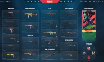 CONTA VALORANT COM SKINS DE VALDAL BOA + PHANTOM BOA