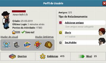 Conta Habbo 2011 / 17k de Conquistas