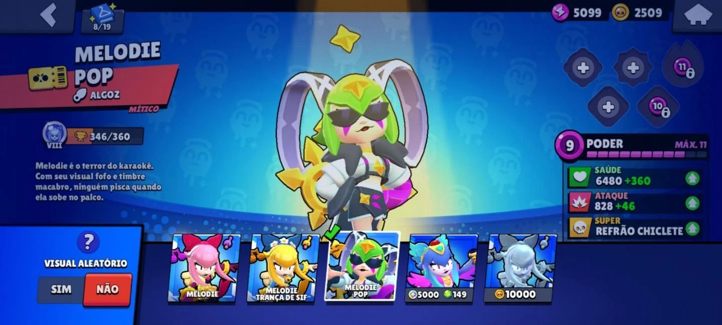 CONTA BRAWL 36.649 TROFÉUS
