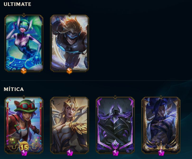 CONTA LOL MAIN MORDEKAISER M44 UNRANKED 237 SKIN 2 ULTIMATE 4 MIT 24 LENDARIO