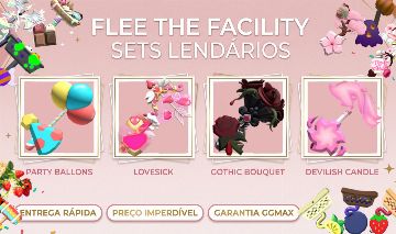 PROMOÇÃO SETS LENDÁRIOS FLEE THE FACILITY (FTF) | ENTREGA RÁPIDA, PREÇO JUSTO
