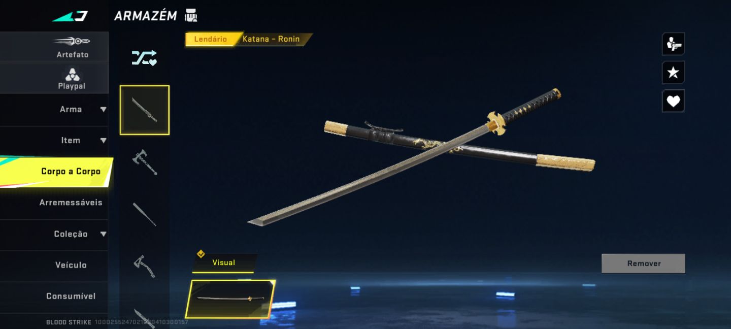 CONTA DE BLOOD STRIKE COM MP5 EMPIRIA + AK-47 TERROR NOTURNO + KATANA!