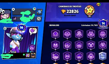 23,009 Troféus e 14 prestígios (Desapego)