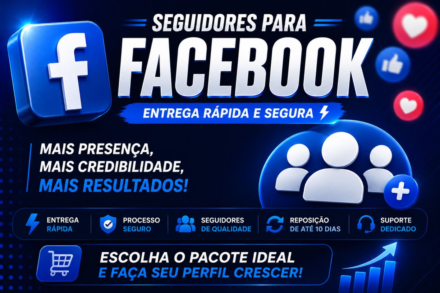 SEGUIDORES FACEBOOK | MAIS BARATO