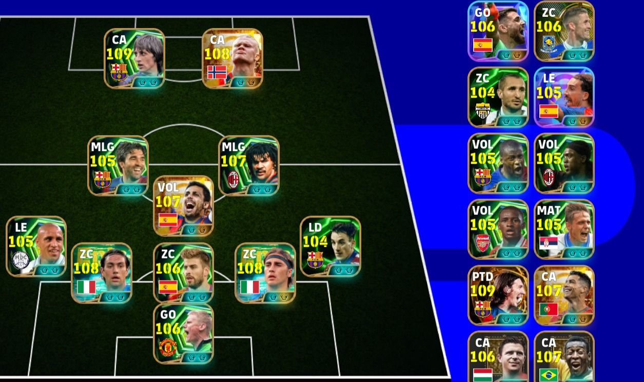 [Promoção] Conta Efootball HAALAND BIGTIME, MESSI + ( Conta de Pro Player )