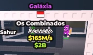 Os combinados 165m/s galáxia+