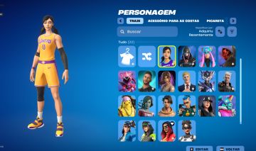 Conta full acesso com jogadora de basquete,lara croft e ADF ATIVO