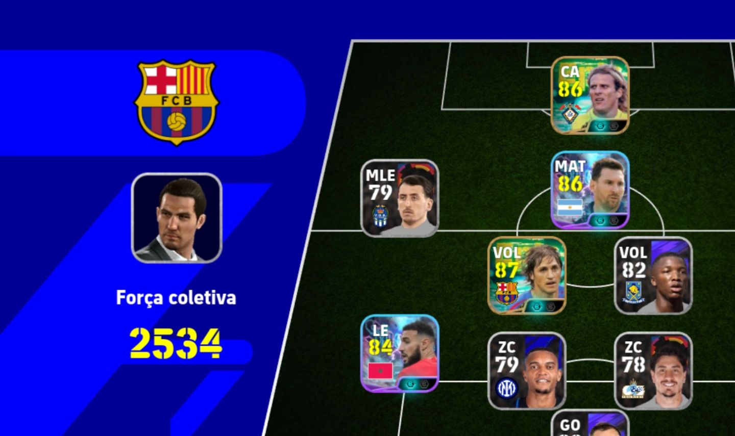 Conta Edimilson e Forlan