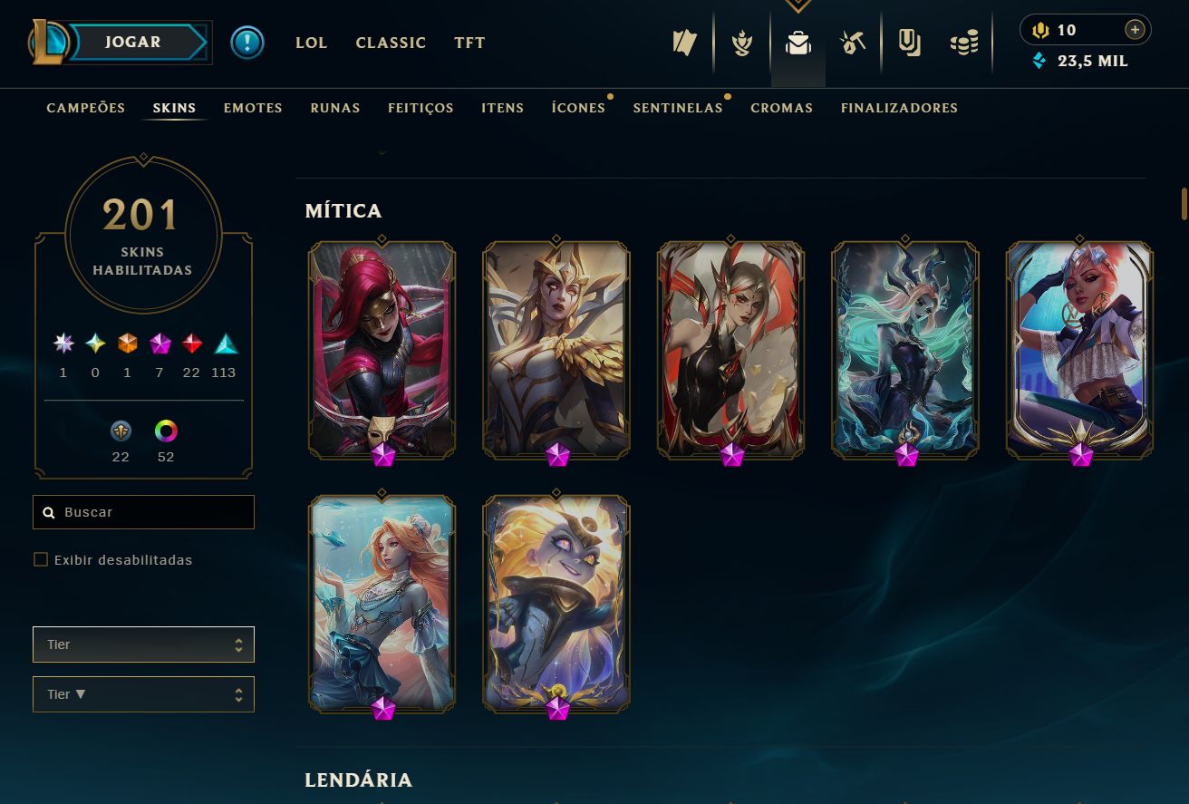 CONTA VALORANT + LEAGUE OF LEGENDS | LVL 172 | 201 SKINS | + DE 7K GASTOS
