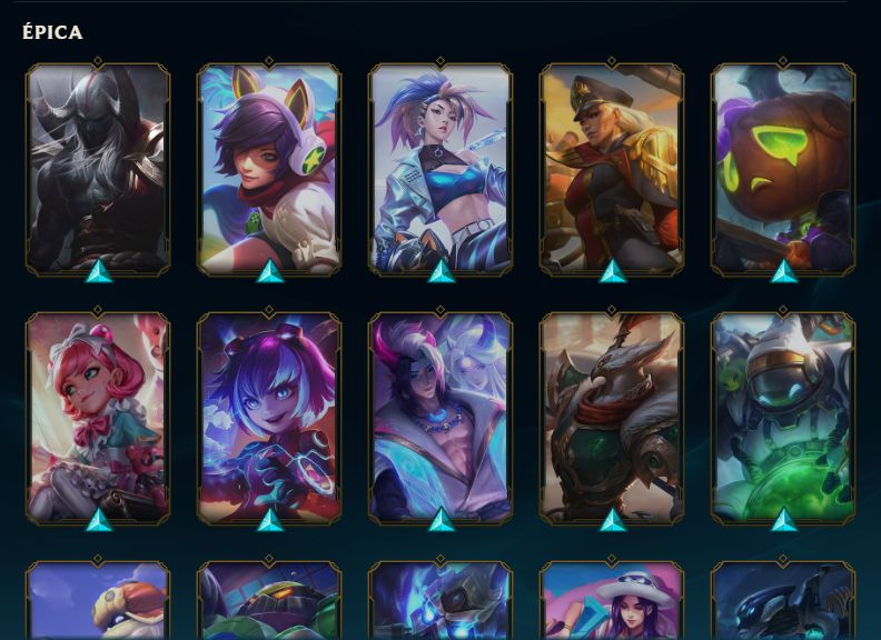 CONTA - CORKI OVNI + KAYLE JUÍZA + VITORIOSAS | 292 SKINS | TODOS OS CAMPEÕES