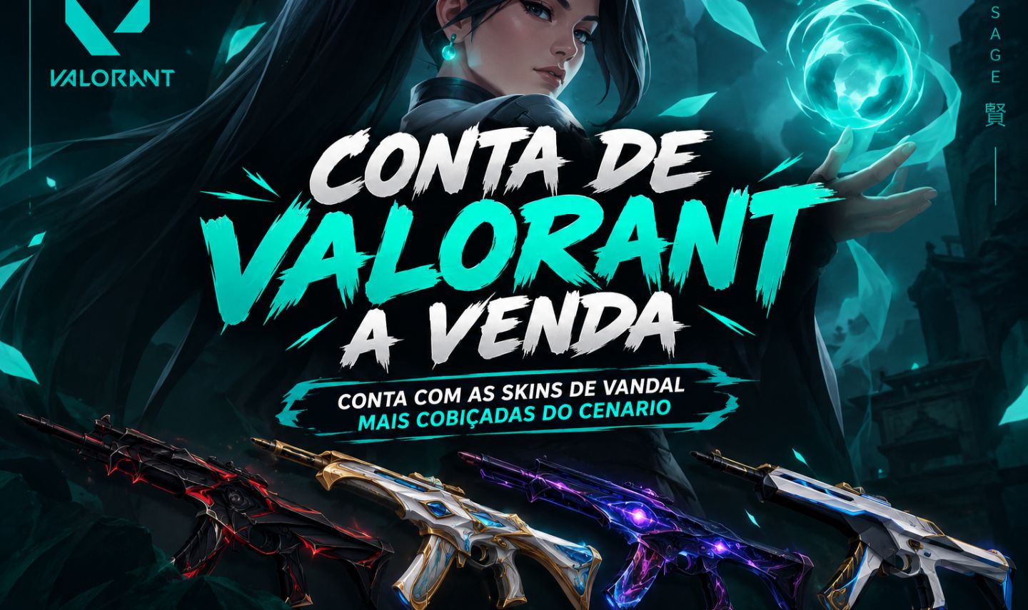 Conta de Valorant a Venda, Com Muitas Desejadas Pelos Jogadores