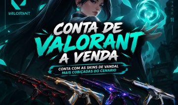 Conta de Valorant a Venda, Com Muitas Desejadas Pelos Jogadores