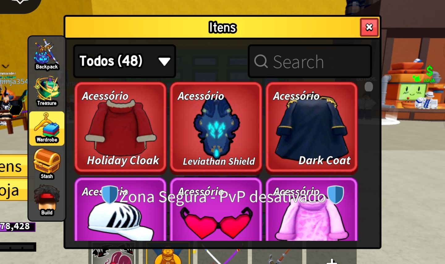 Conta Roblox upada em BLOX FRUITS, Shindo life , Roube um Brainrot. etc...