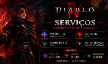 DIABLO IV TEMPORADA 15 PIT RUSH/LILITH/MEPH CARRY