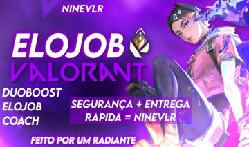 [ 10% OFF ] ELOJOB - DUOBOOST - PROMOÇÃO ATO NOVO - VALORANT!