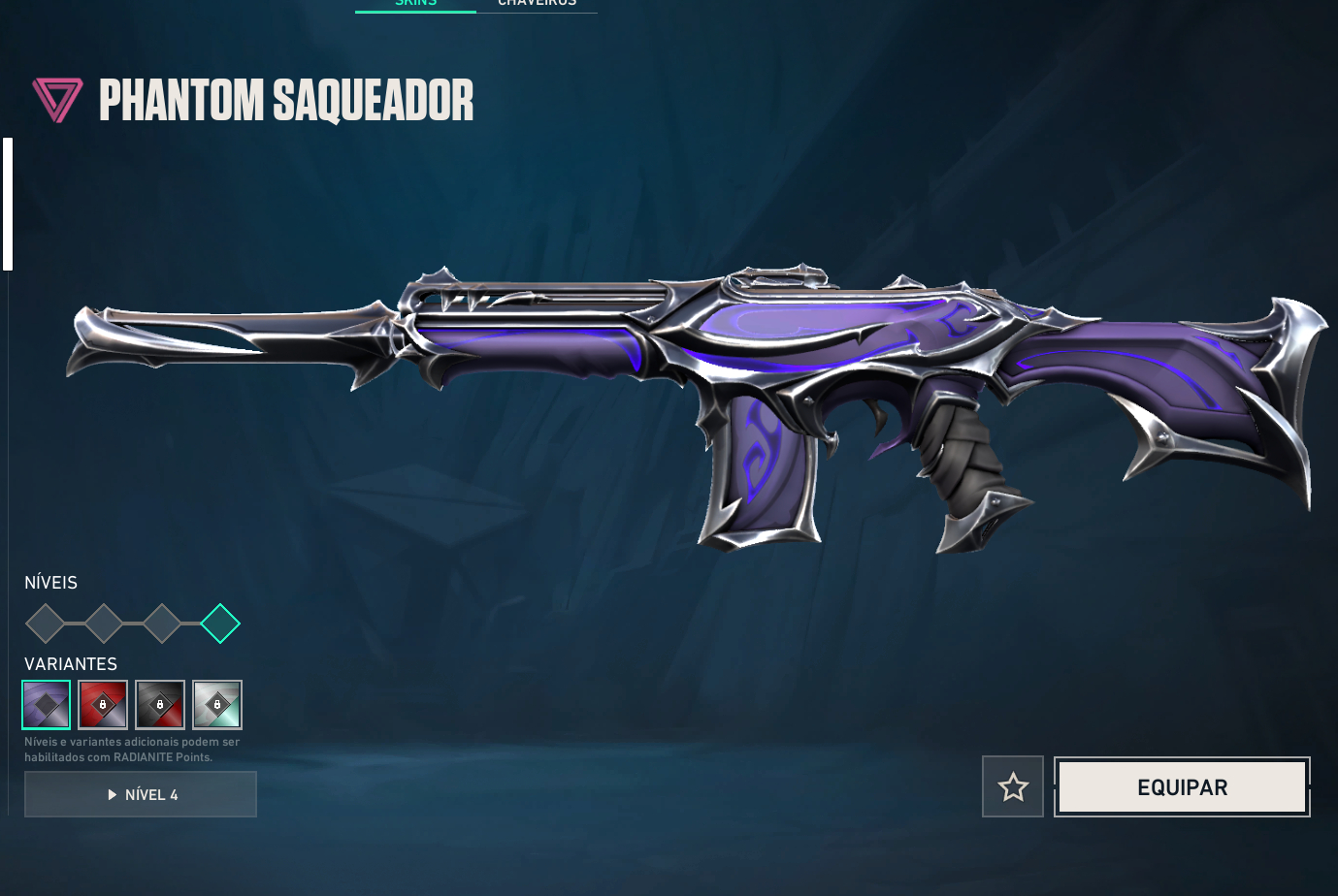 Conta Valorant com +R$1500 gastos em Skins (Oportunidade)