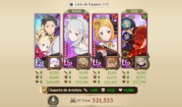 Conta com varios colabs e personagens upados