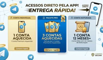 CONTAS TELEGRAM PREMIUM SEM T/DATA ACESSO DIRETO PELO APP!