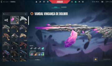 Conta Valorant com karambit vct 25 americas + 21 skins