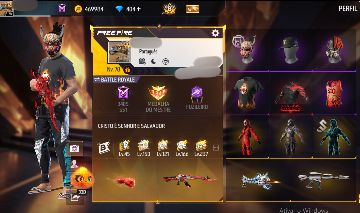 Conta free fire semi fullzada