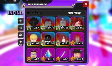 Conta muito boa no all stars e king legacy