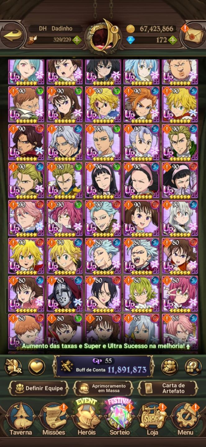 Conta 7Ds Grand Cross Top