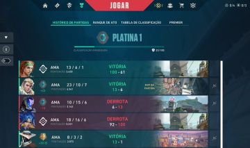 CONTA DE VALORANT + LoL / PLATINA 1 nos 2 JOGOS / 33 SKINS NO LOL [Full Acesso]