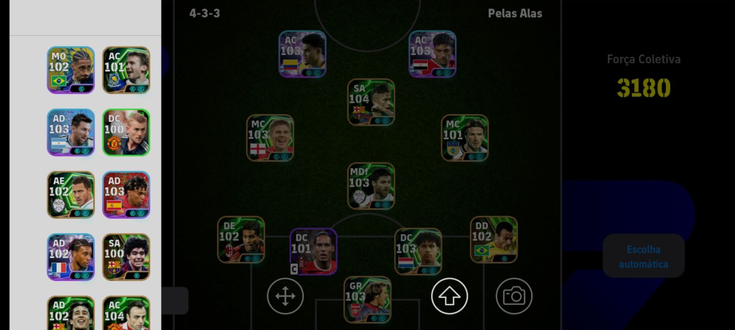 Conta de efutebol top