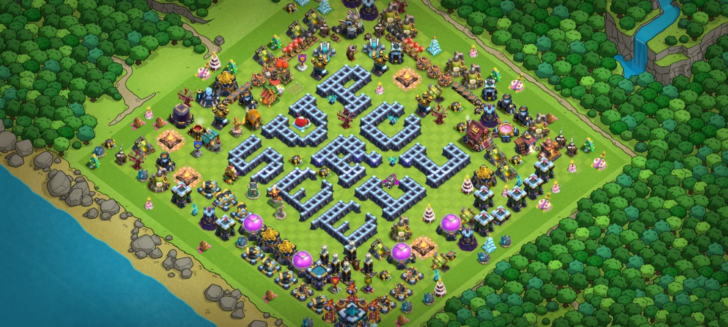 Clash of clans Cv13 100% full