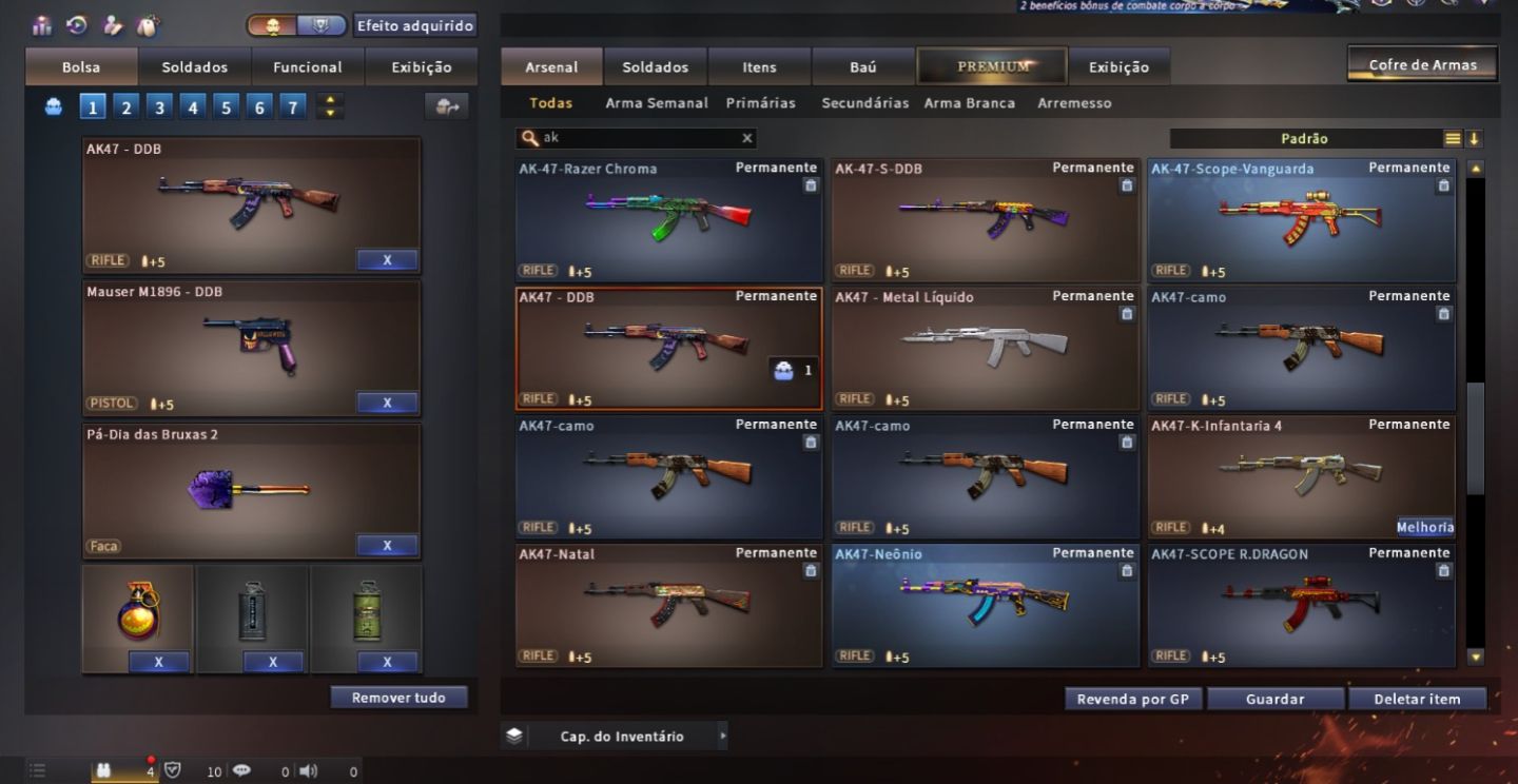 CONTA CROSSFIRE AL COM MUITOS MN RAROS!!!