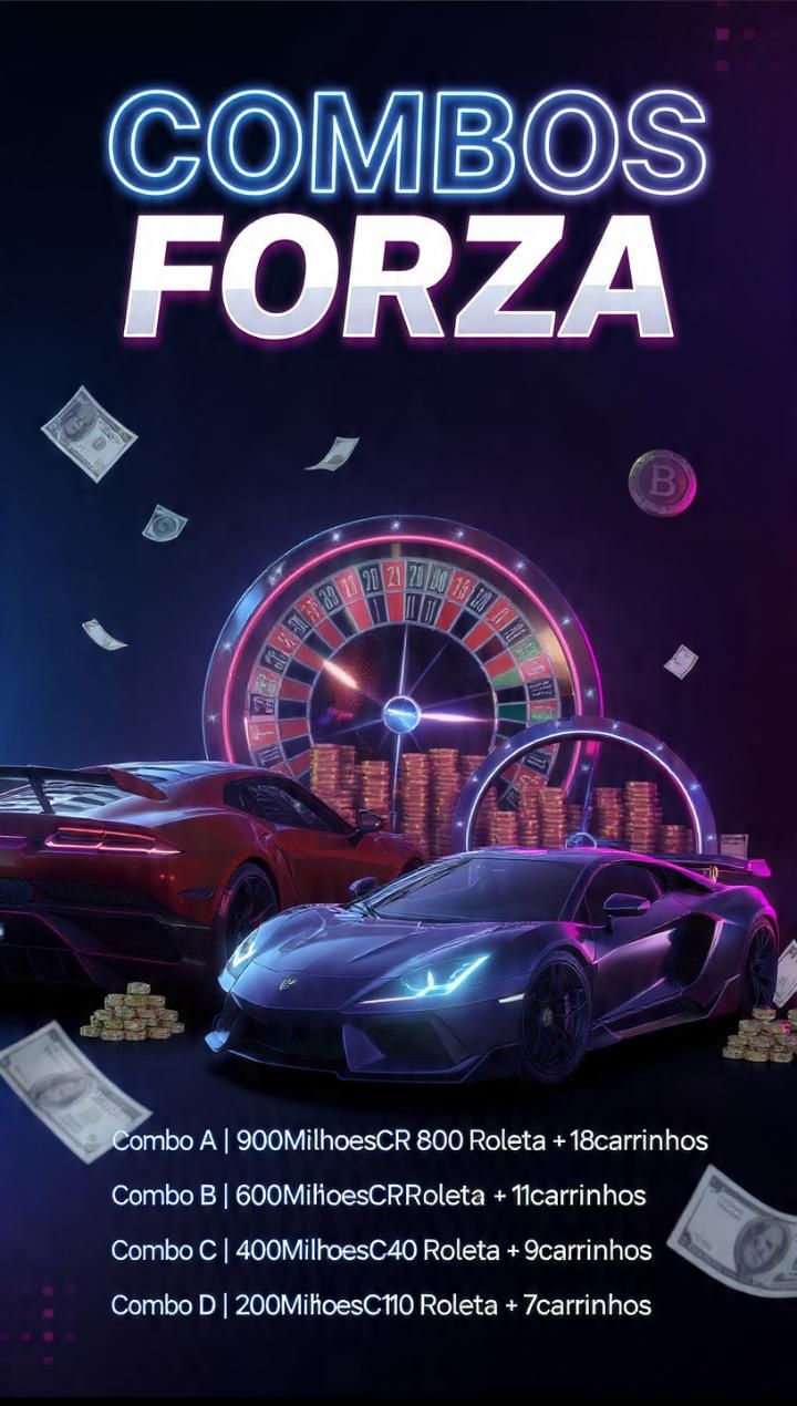 FORZA HORIZON 6 DINHEIRO E CREDITOS,CARROS,ROLETA, XBOX E PC,ONLINEFIX,